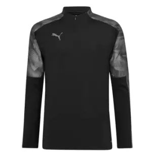 Puma Quarter Zip Training Top - Black