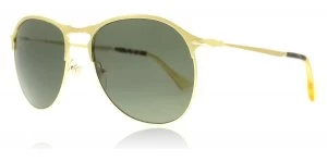 image of Persol PO7649S Sunglasses Matt Gold 106958 Polarized 56mm