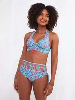 image of Joe Browns Maldives Boho Brief Blue Multi, Blue, Size 10, Women