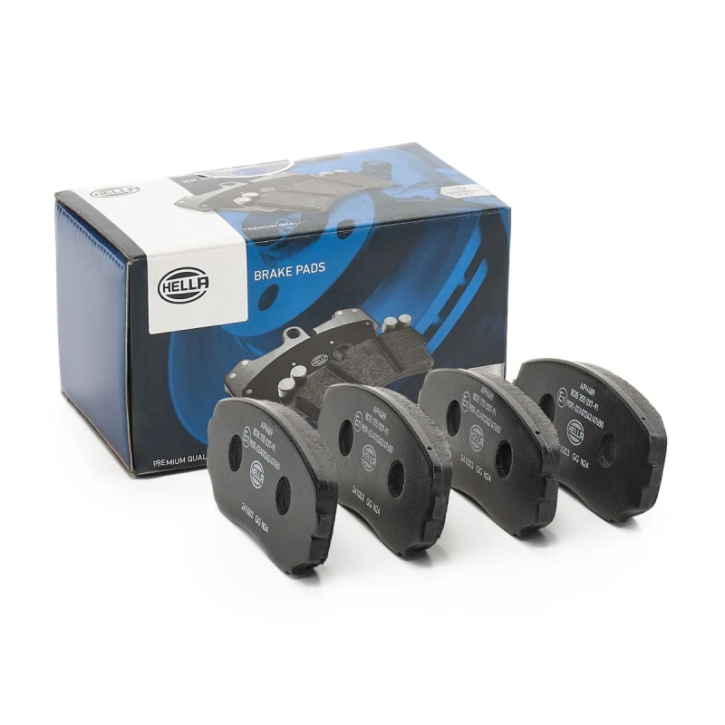 Image of HELLA Brake pad set HELLA 8DB 355 037-911