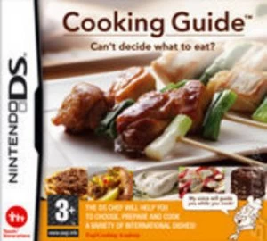 image of Cooking Guide Cant Decide What to Eat Nintendo DS Game