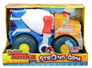 Image of Tonka My First Strong Arm Cement Mixer.