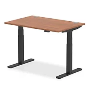 image of Dynamic Ergonomic Desk Impulse HASCP128BWNT Rectangular MFC 1400 mm x 800 mm x 730 mm Grey Oak