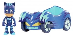 PJ Masks Cat Boy Figure and Vehicle