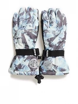Image of Superdry Ski Ultimate Snow Rescue Glove - Blue, Size S/M, Women