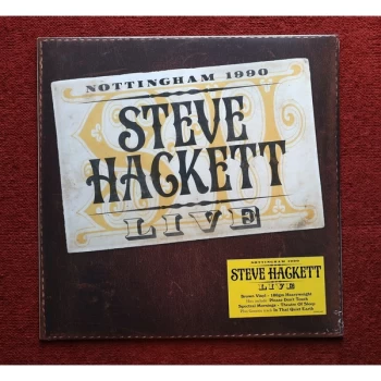 image of Steve Hackett - Live Nottingham 1990 Vinyl