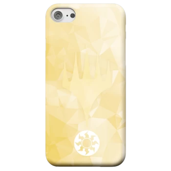 Image of Magic The Gathering White Mana Phone Case for iPhone and Android - iPhone 5/5s - Snap Case - Gloss