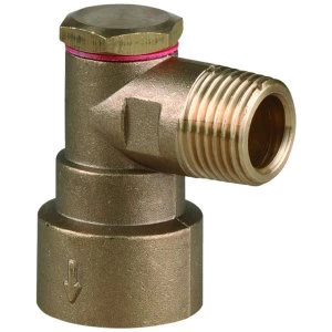 image of Wickes Brass Gas Socket for Bayonet Hose - 12mm