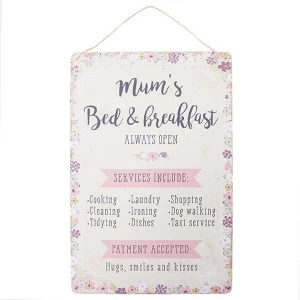 Image of Mum's Bed & Breakfast Sign