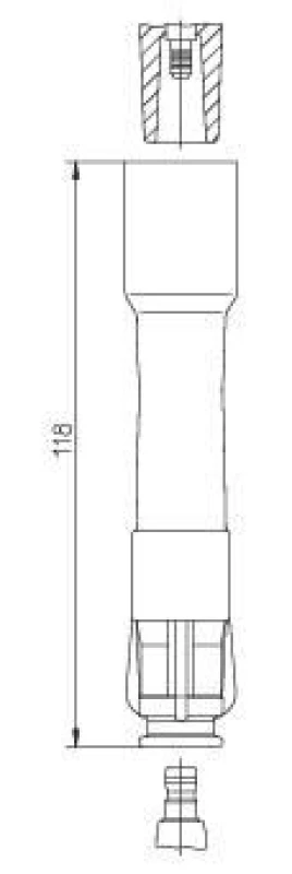 Image of Plug, spark plug BREMI 13249A1,8