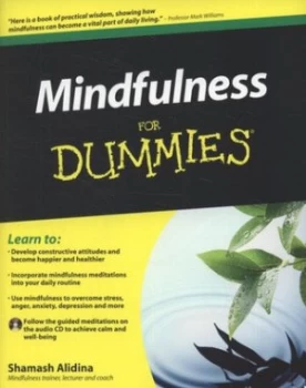 Image of Mindfulness for Dummies by Shamash Alidina Paperback