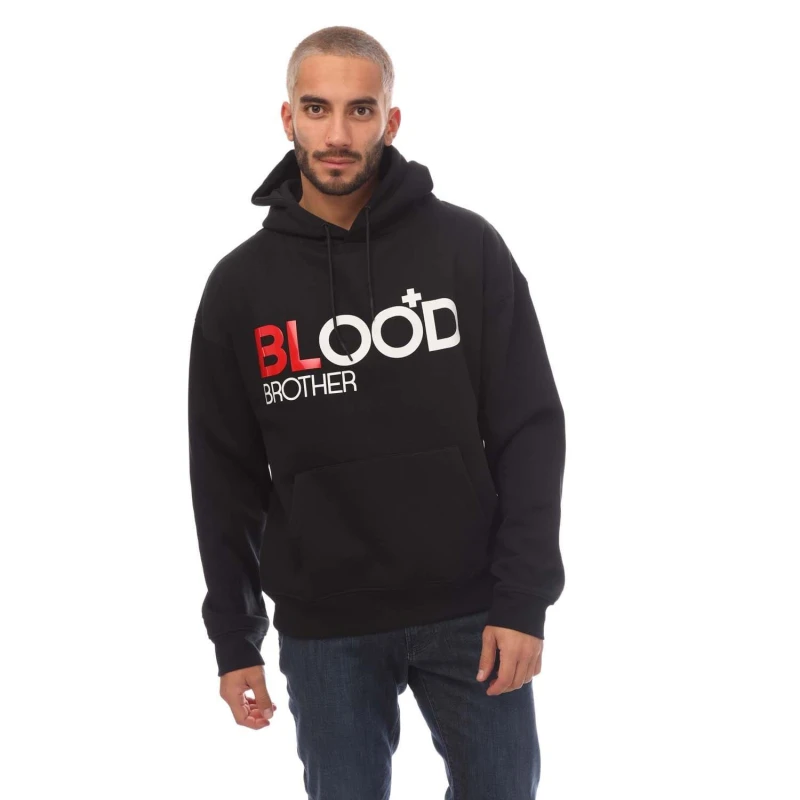 Image of Blood Brother Brand Hoodie - Black XS