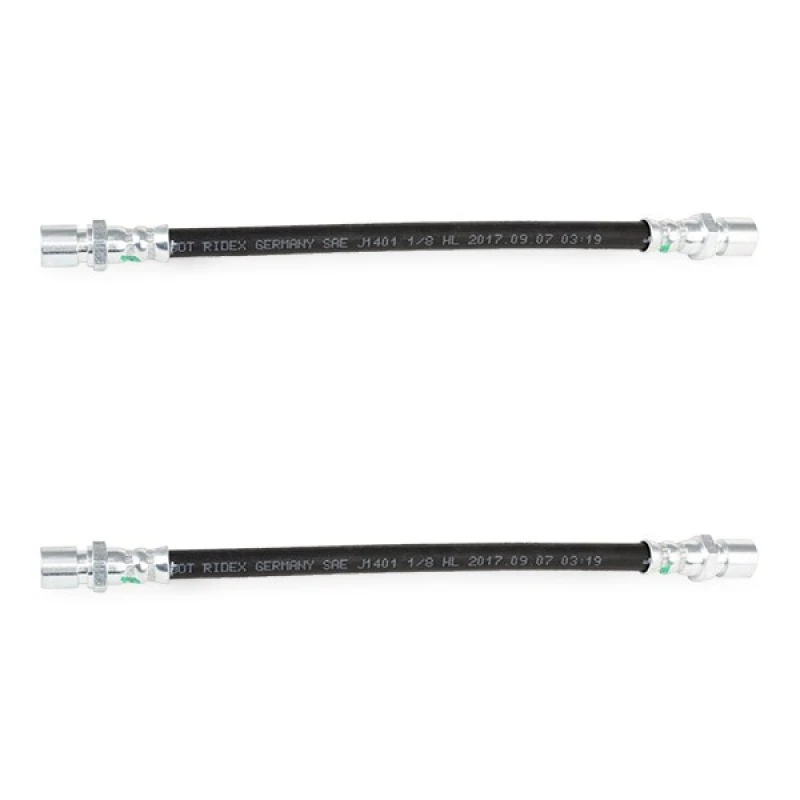Image of RIDEX 83B0914 Brake Hose Rear Axle Brake Hose (83)