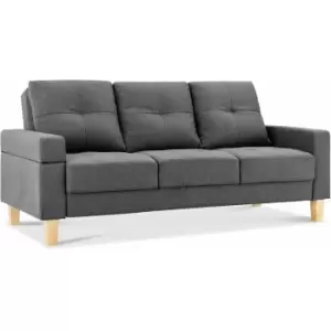 image of Victoria Dark Grey Sofa bed