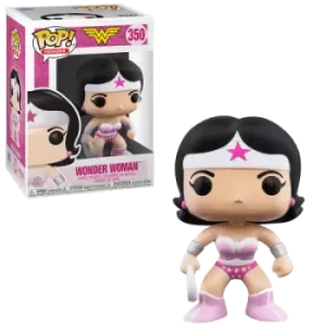 image of POP! Animation: Wonder Woman, Breast Cancer - DC for Merchandise