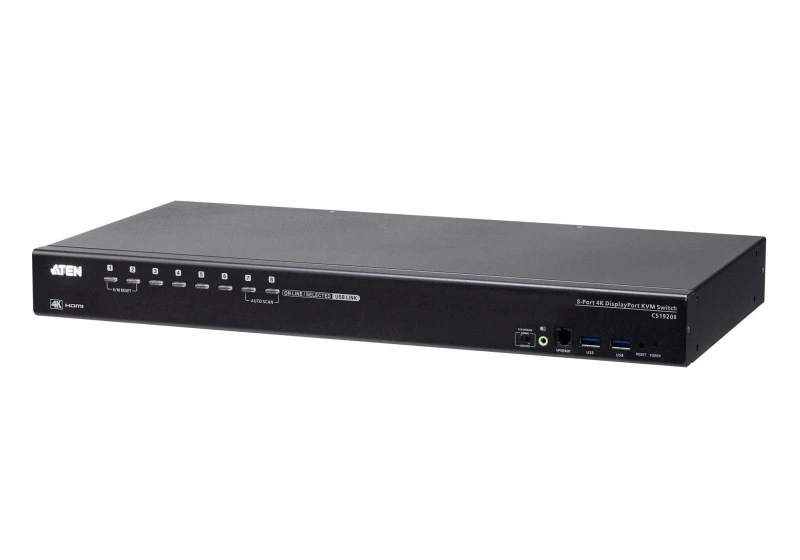 Image of Aten ATEN CS19208 KVM switch Rack mounting Black CS19208