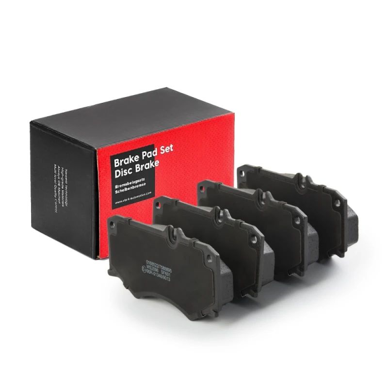 Image of STARK SKBP-0010207 Brake pad set Front Axle, prepared for wear warning indicator Brake Pad Set,disc brake (402)