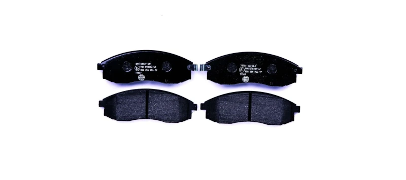 Image of HELLA Brake pad set HELLA 8DB 355 006-731