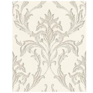 Graham and Brown Boutique Oxford Wallpaper - Pearl