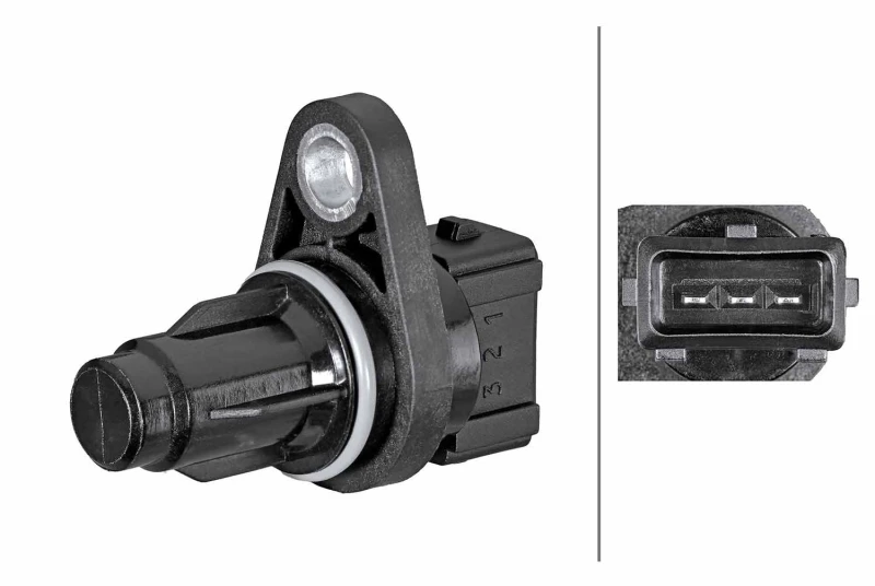 Image of HELLA Camshaft position sensor HELLA 6PU 358 380-181