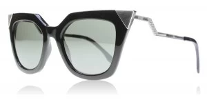 Image of Fendi 0060/S Sunglasses Black KKL SF 52mm