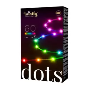 image of Twinkly Dots 3m RGB Smart LED Light Strip with 60 Bulbs