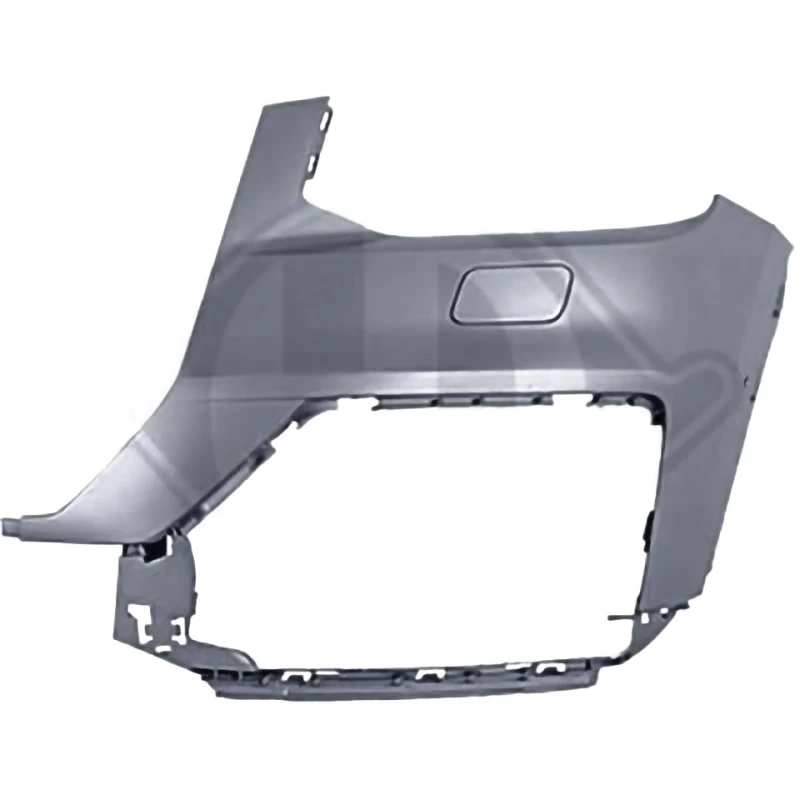 Image of DIEDERICHS 1055053 Bumper Priority Parts Front Axle Left, with sensor holder, for vehicles with park distance control, primed Bumper (938)