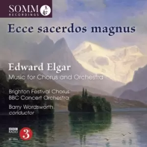 Image of Edward Elgar Music for Chorus & Orchestra by Edward Elgar CD Album
