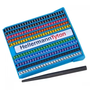 Image of Hellermann Tyton MHG2-5CASS Helagrip Cable and Wire Marker Cassett...
