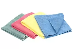 image of Reusable Microcloth - Blue - 40 x 40cm 191CH002 CLEENOL