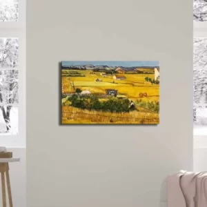 Image of FAMOUSART-12 Multicolor Decorative Canvas Painting