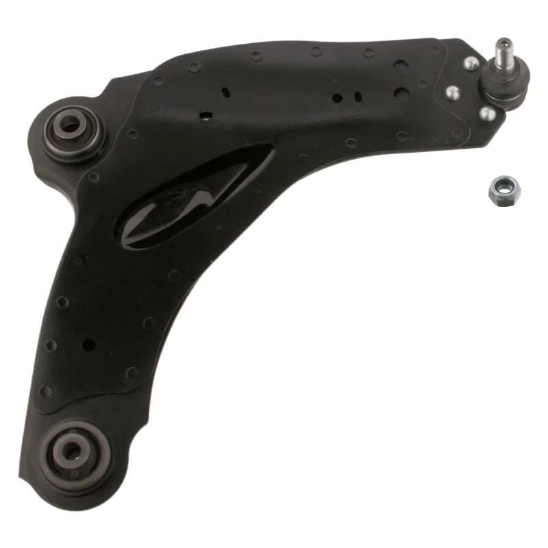 Image of FEBI BILSTEIN 39604 Suspension arm Control Arm, Sheet Steel, Lower, with ball joint, with lock nut Sheet Steel Track Control Arm (273)