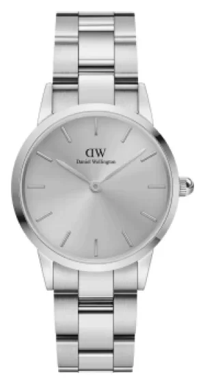 Image of Daniel Wellington Iconic Link Unitone 28mm Silver Bracelet Watch