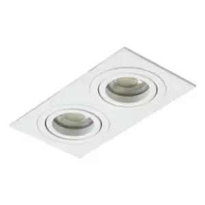 Image of Inlight Pasto Double Ceiling Downlight White