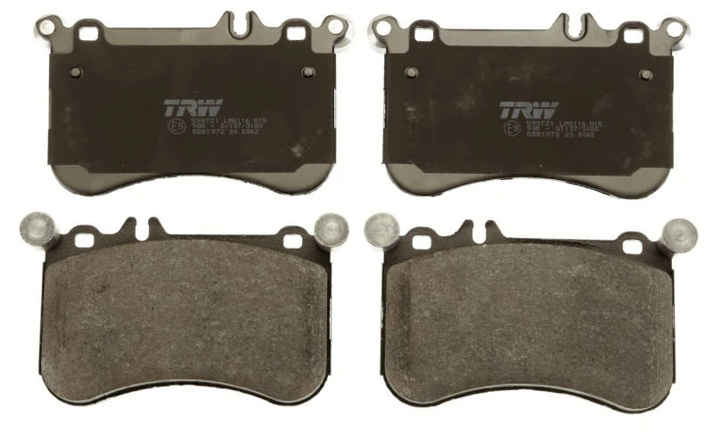Image of TRW GDB1972 Brake pad set prepared for wear warning indicator Brake Pad Set,disc brake (402)