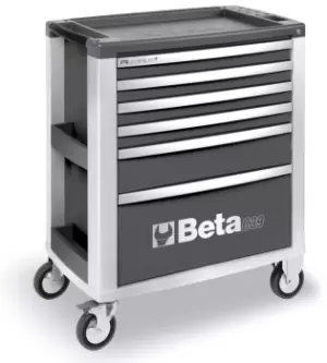 Image of Beta Tools C39-6/G 6 Drawer Roller Cab 800 x 500 x 971mm Grey 039000032