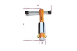 Image of Beta Tools 359 Universal Drain Wrench Ø: 1" - 1"1/4 003590001