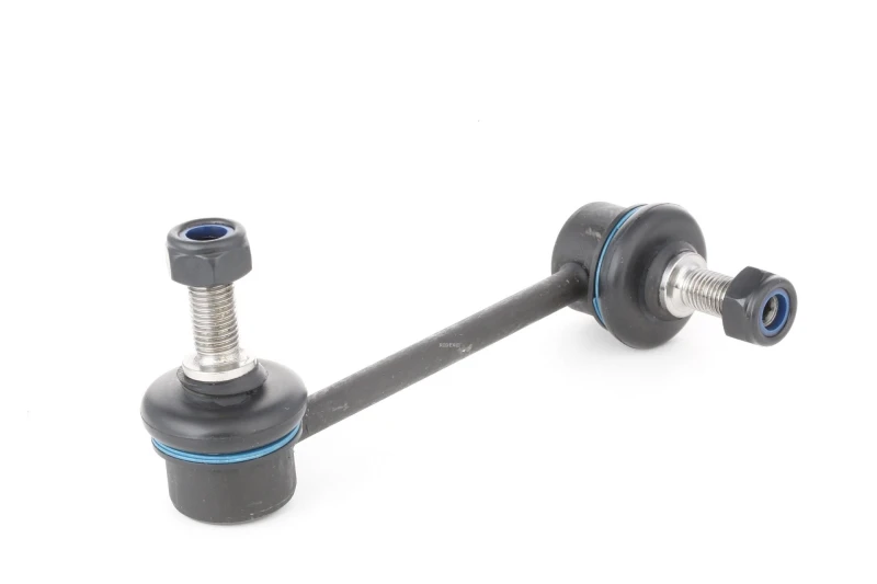 Image of RIDEX 3229S0161 Anti-roll bar link Rear Axle Left, with self-locking nut Steel Link Stabiliser (3229)