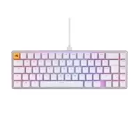 image of Glorious GMMK 2 65% RGB USB Mechanical Gaming Keyboard UK ISO - White (GLO-GMMK2-65-FOX-ISO-W-UK)