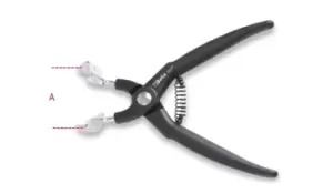 Image of Beta Tools 1497P Relay Removal Pliers Bent 60˚ A: 15-50mm 014970160