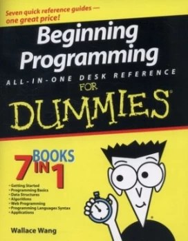 Image of Beginning Programming All-in-One Desk Reference for Dummies by Wallace Wang Paperback