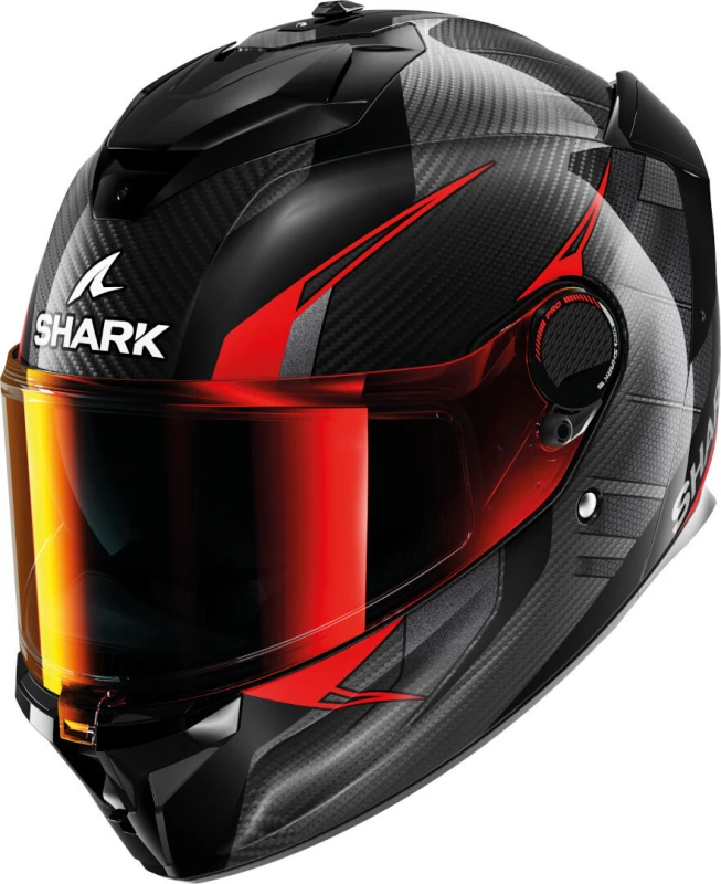 Image of Shark Spartan GT Pro Kultram Carbon Helmet, black-red, Size L for Men