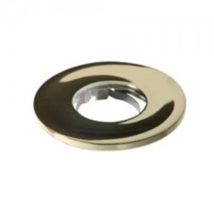 Image of KnightsBridge Evolve Fire Rated IP65 Waterproof Twist and Lock Downlight Fixed Trim Bezel - Brass