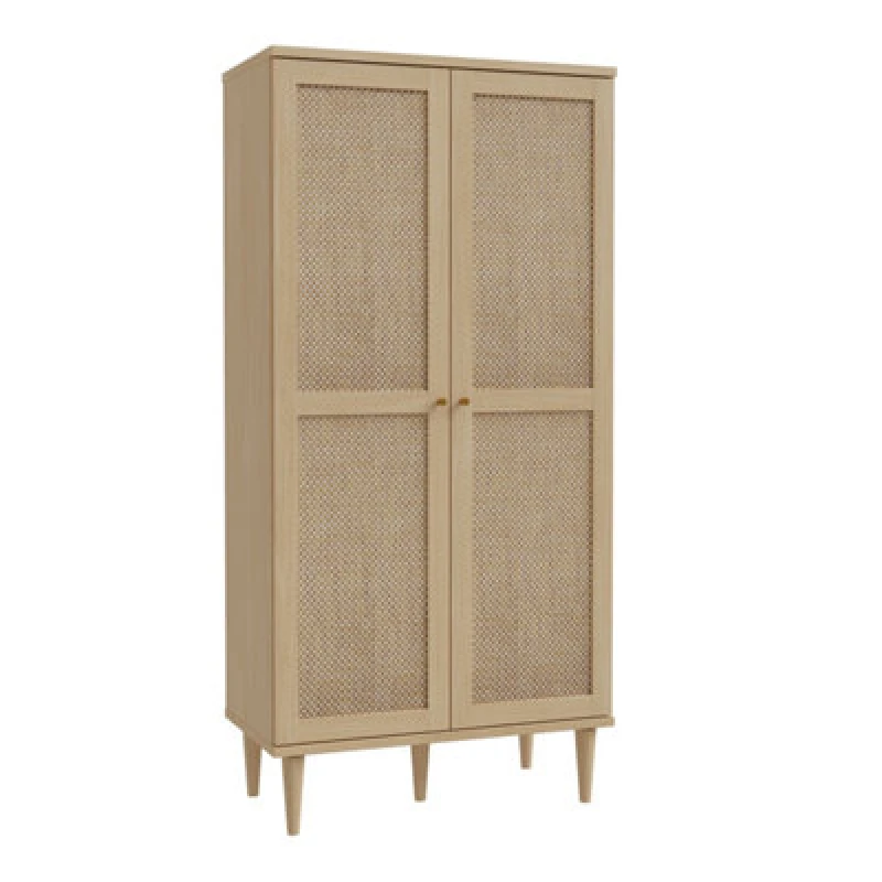 Image of Furniture To Go Calasetta Display Cabinet Light Oak unisex