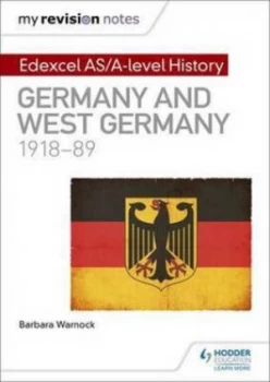 Image of Edexcel As/a-Level History. Germany and West Germany 1918-89 by Barbara Warnock Paperback