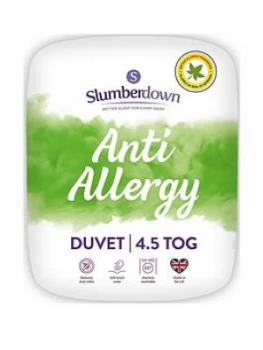 Image of Slumberdown Slumberdown Anti Allergy Duvet - 4.5 Tog Ks
