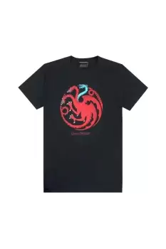 image of Ice and Fire Dragons Emblem T-Shirt