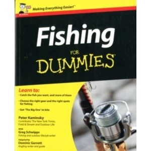 Image of Fishing For Dummies by Greg Schwipps, Dominic Garnett, Peter Kaminsky (Paperback, 2012)