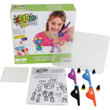 Image of IDO3D Ultra 4 Pen Set - Cute Creations