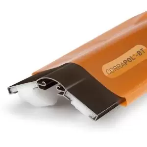 Image of Corrapol-Bt Brown Aluminium Ridge Piece (L)6mm (W)145mm